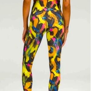 Lululemon Wunder Train High-Rise Tight Undertone Black Multi 4 Legging